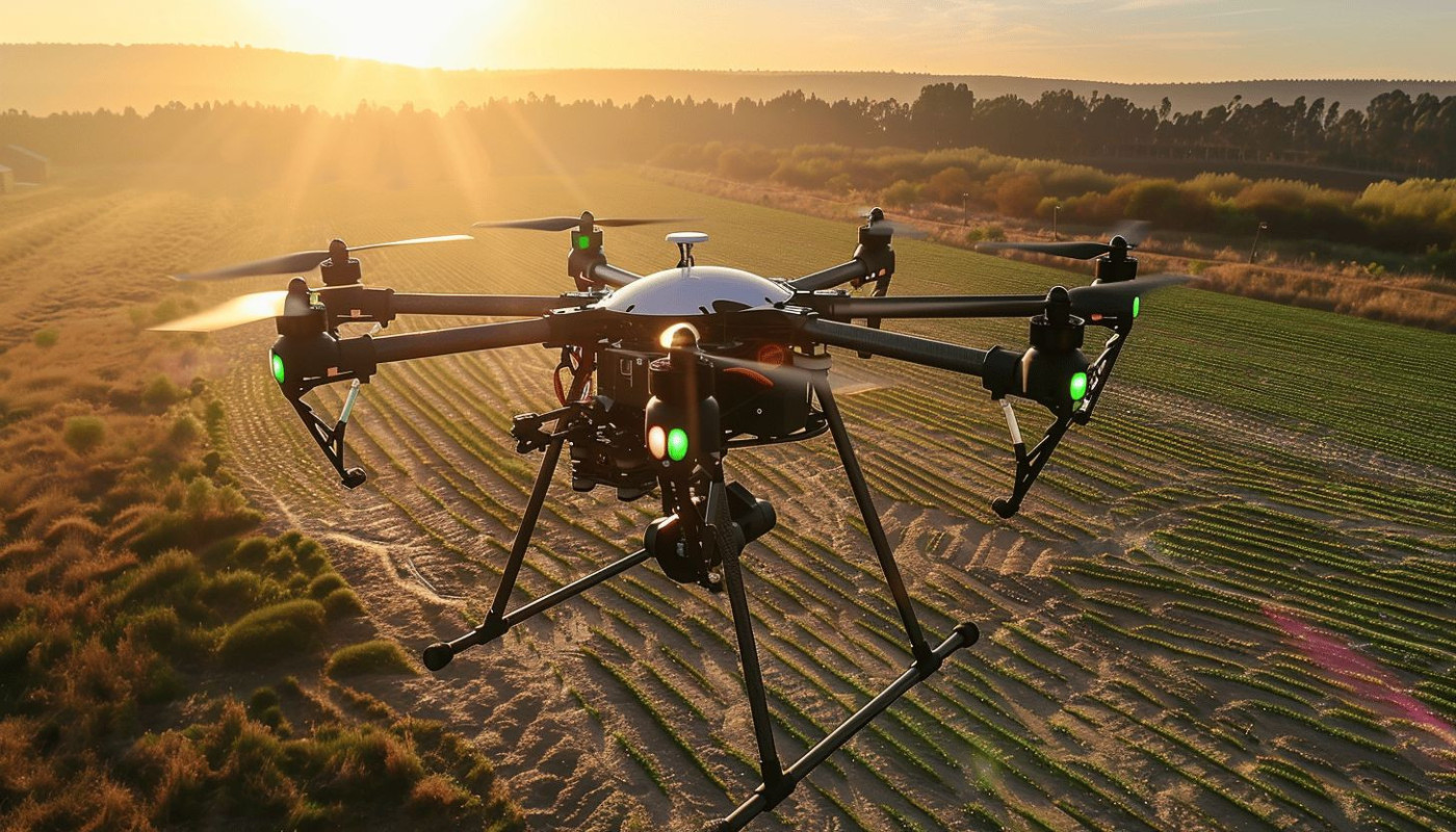 Agriculture de précision et drones le futur de la gestion des cultures à grande échelle