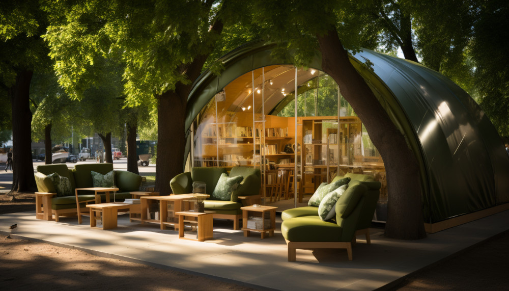 Éco-conception : vers des tentes publicitaires plus respectueuses de l'environnement